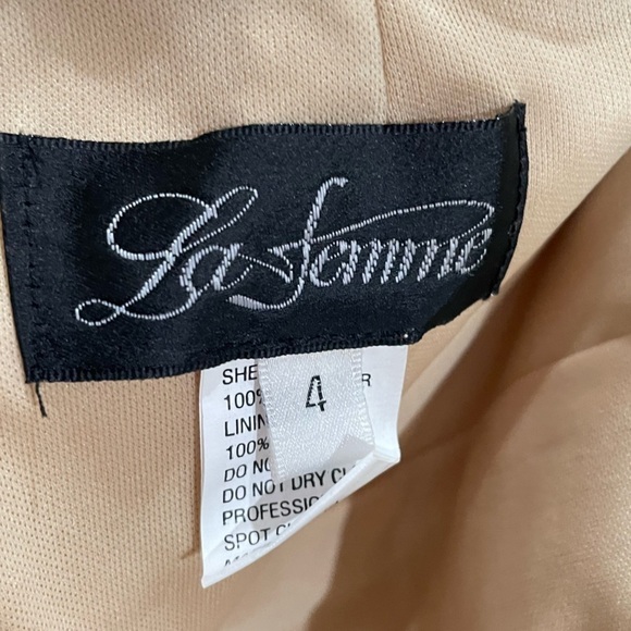 LA FEMME Two piece cold shoulder mermaid dress - Picture 4 of 13